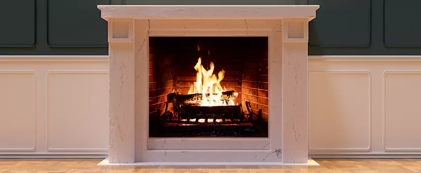 Decorative Electric Fireplace Installation in Melrose, Massachusetts