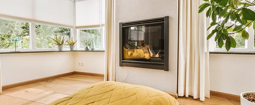 Residential Fireplace Ceramic Glass Installation in Melrose, MA