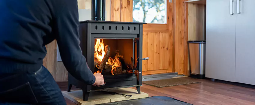 Open Hearth Wood Fireplace Installation in Melrose, MA