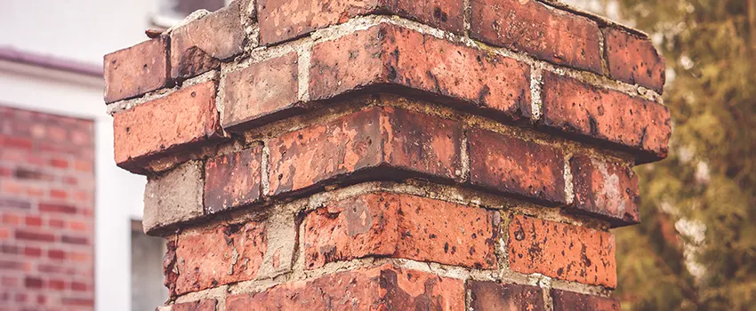 Cracked Chimney Bricks Repair Cost in Melrose, Massachusetts