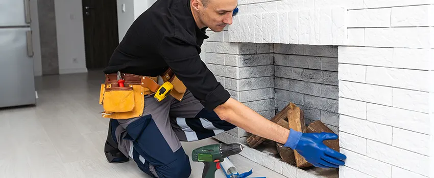 Fireplace Damaged Damper Frame Repair Services in Melrose, Massachusetts