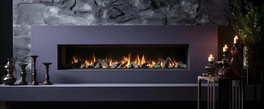 Ember Bed for Ventless Gas Fireplace in Melrose, MA
